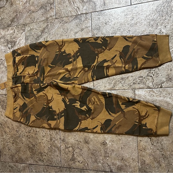 Polo Ralph Lauren Mens Fleece Tapered Jogger Pants Size XXL Brown Camo - Picture 4 of 6